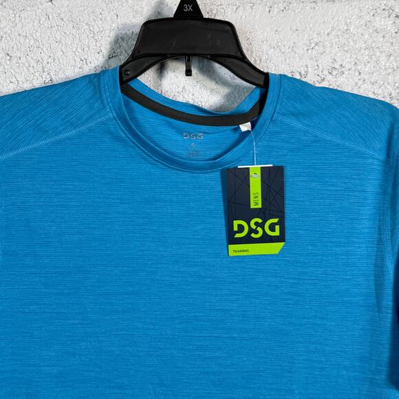 DSG Mens movement active tee shirt, Charged/dark blue Small - Picture 2 of 5